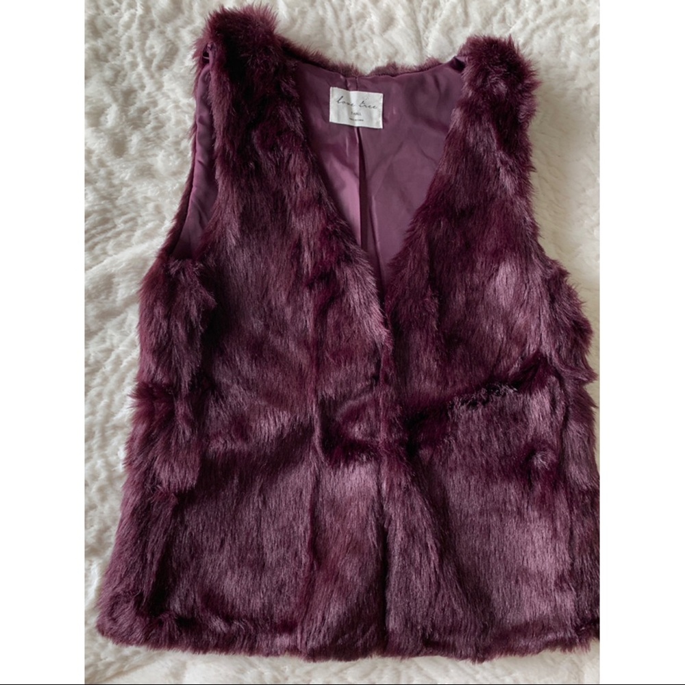 Love Tree Vest Maroon